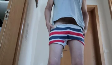 Hot Strips and Cums at Work 1/2