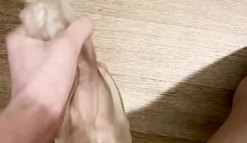 Intense FleshLight Masturbation