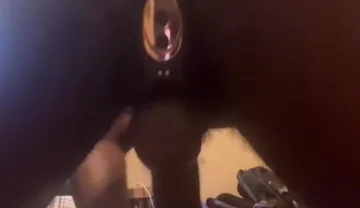 Stroking My BBC Butt Plug Deep in My Ass Fucking Silicone Pussy Doll