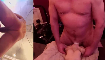 Fucking My Toy with Two Angles at the Same Time!