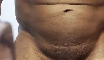 Muscular Man with a BBC Jerking off