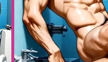 POV: You're Fucking Your Friend's Hot Ass with Lust in the Gym Bathroom.