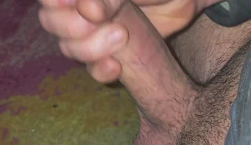 Latino teen jerking off hard cock