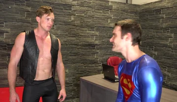 Superman Vs Alpha Stud