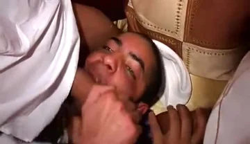 Gayarabclub - Threesome Fuck Between Arab Guys