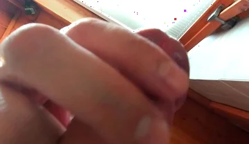 Massaging My Cockhead Until I Cum