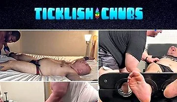 Pilation Of Bear Dom Happily Submits For Feet And Body Tickles