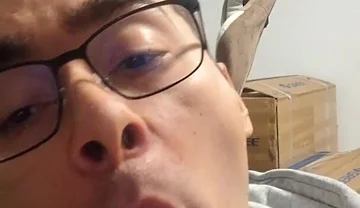 College Boy Sucks Stepdaddy's Cock Until He Cums in His Mouth (dildo)