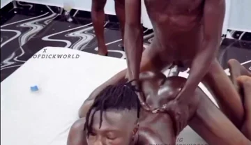 Threesome with Street Boys