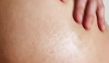 Oil Massage for a Big Ass