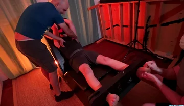 The Ticklers Come for Pup Nibbler