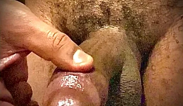 Pre-cum & BBC Edging Slow Motion