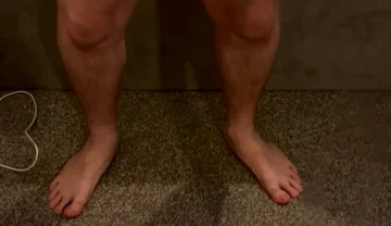 Big Cock Swinging Freely