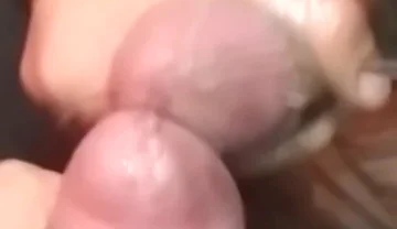 Reflections of Pleasure Slow Jack off in the Mirror with a Thick Cum Finale