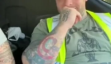 Builders Have a Jerk in the Car at Work