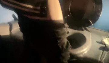 Amateur Boy Opens Street Public Toilets, Catches His Ginger Friend Peeing and Lends Him a Helping Hand