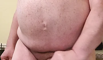 Stepdaddy Bear Cums on Cam