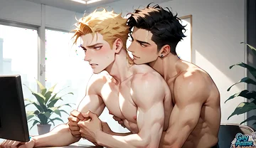 Office Muscle Cumshot Sensation