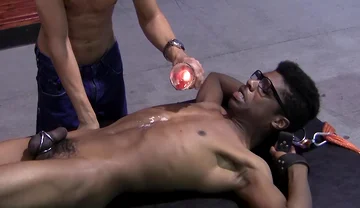 Cj Connors Torments And Edges Djs Cock With Pain And Pleasure