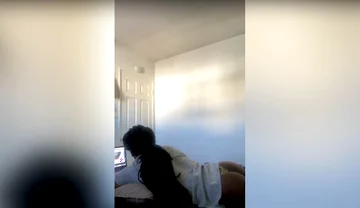 Working on a Tiny Side Project in My Wild Yellow Thong