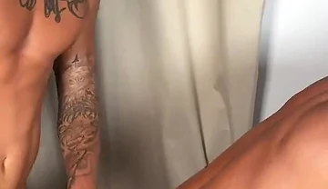 Tatted Latin Thug Fucks Muscle Stud Hardcore