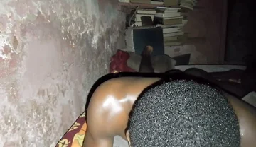 Watch How the African Black Guy Cum