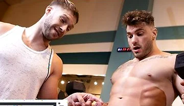 William Seeds Muscular Power Leaves Arno Antino Breathless In A Wild, Intense Gym Hookup
