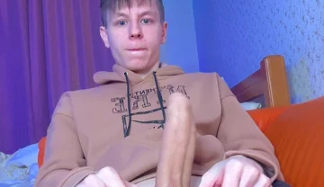 Stroking My Big Cock as Quietly as Possible While Parents Are Home