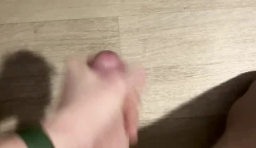 Big Cumshot with Heavy Breathing