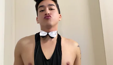 Cute Femboy Bunny Seducing