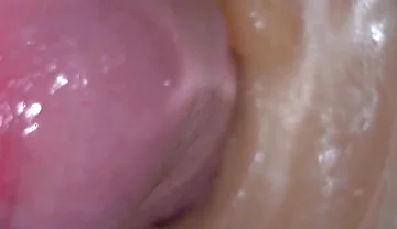 Breastfeeding Breathless with Cream Pumping Deep