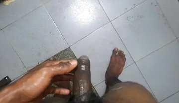 Masturbating in the Bathroom