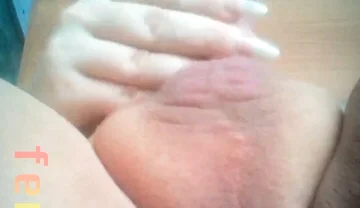 Chubby Femboy Rubbing His Anus, Masturbates and Cums