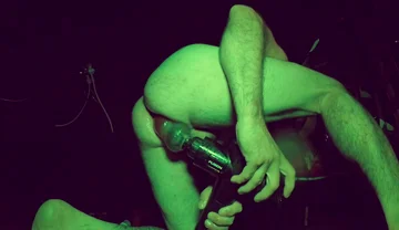 Deep Massage - Deep Anal Massage Gun Makes Me Leak Precum