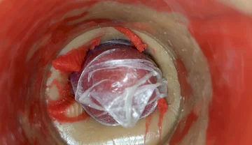 Uncontrollable Surge Fills Pussy with Endless Internal Pressure