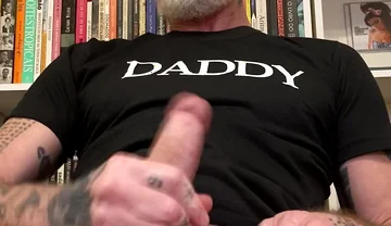 Big Stepdaddy Jerking off