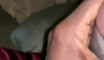 On the Sofa Stroking My BBC Cumming Hard