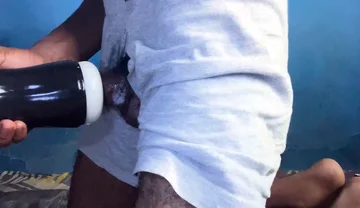 Having Best Time with My Flashlight Pussy