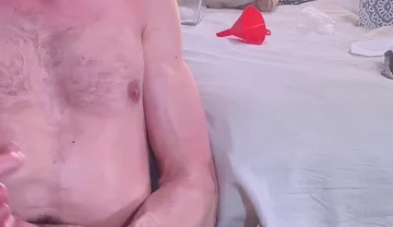 Jerking off with Very Intense Face, 