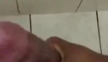 Slowly Motion Jerking off in the Shower Cumming Hard