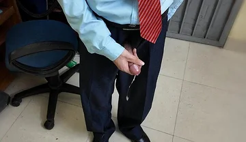 Teacher Boss Milking in the Office