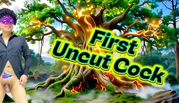 Swallowing Every Drop of Cum From a Beautiful Uncut Cock