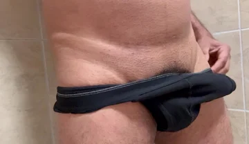 Muscular Man Nude Hairy Cock Undress