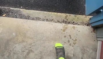 Almost Caught Enjoying the Storage Unit