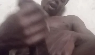 Oiled up Stroking My BBC Cumming Hard