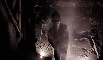 Steamy Asian Muscle God: Hot Tub Flex, Ass Tease & Poolside Cum Explosion