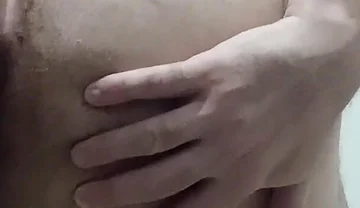 Putting the Blue Dildo in the Ass