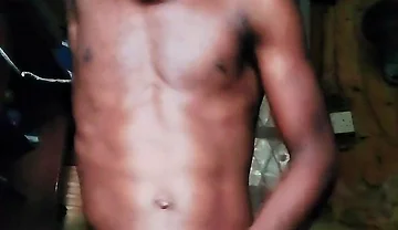 African Boy Jerking off at Home