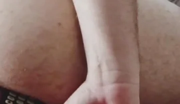 Having Anal Sex with the TV Remote