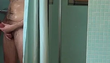 Straight Friend Seduced in the Shower